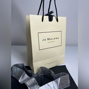 Jo Malone Shopping Bag 9x7x3.5" Empty Yellow Gift Tote